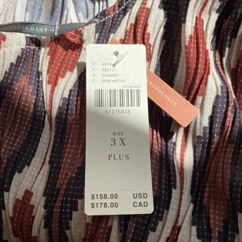 Anthropologie Nami Pant Set 3x plus size new with tag nwt - Picture 5 of 6